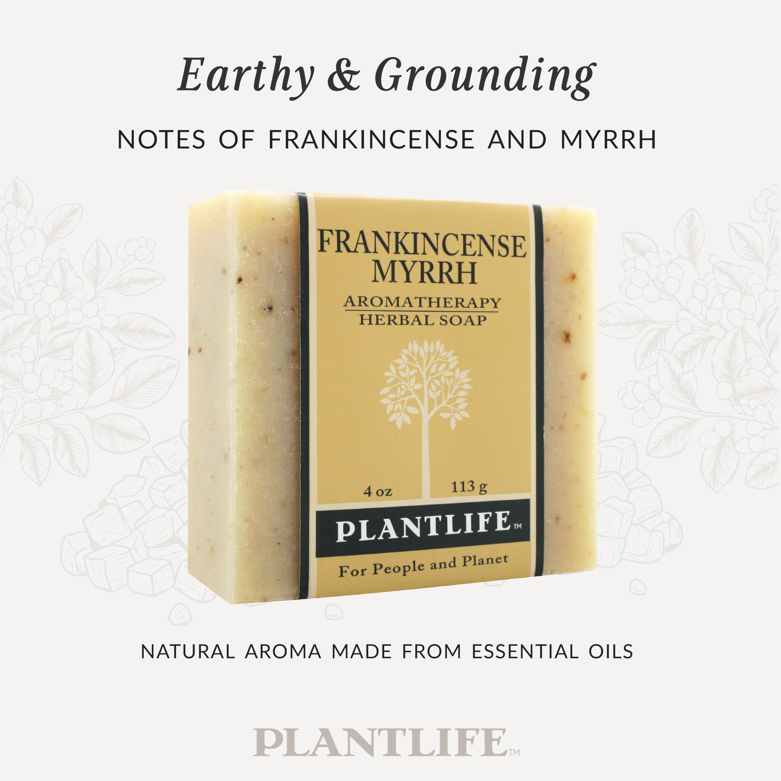 Plantlife Jabon con ingredientes orgánicos y aceites puros para cuidado suave.