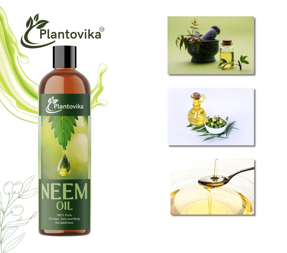 Plantovika Aceite de Neem, uso en plantas, spray suave para hojas
