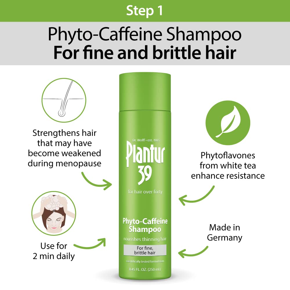 Plantur 39 conditioner tube close-up highlights nourishment for thinning hair