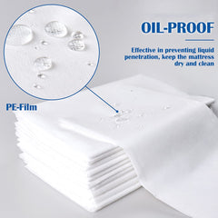 Platonee non-woven white bed cover 31x78 for hotels and clinics
