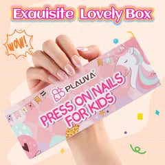 Plauva soft gel daisy flower nails with gentle wear for DIY nail art.