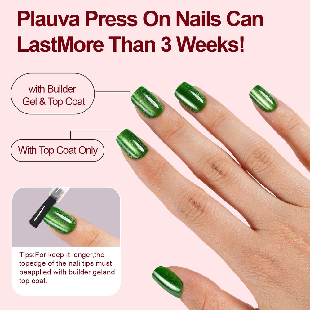 Uñas Plauva para eventos, estilo duradero para fiestas.