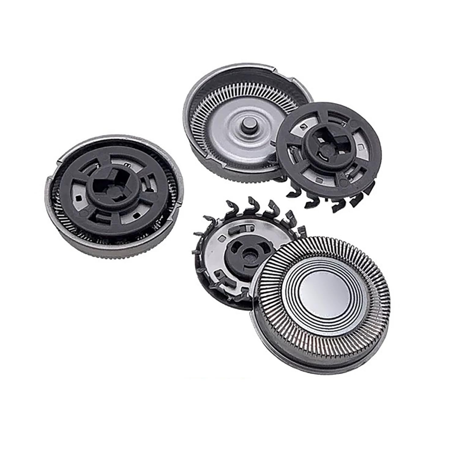 PlayFish SH30 easy-click installation shows quick, tool-free head replacement.