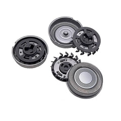 PlayFish SH30 easy-click installation shows quick, tool-free head replacement.