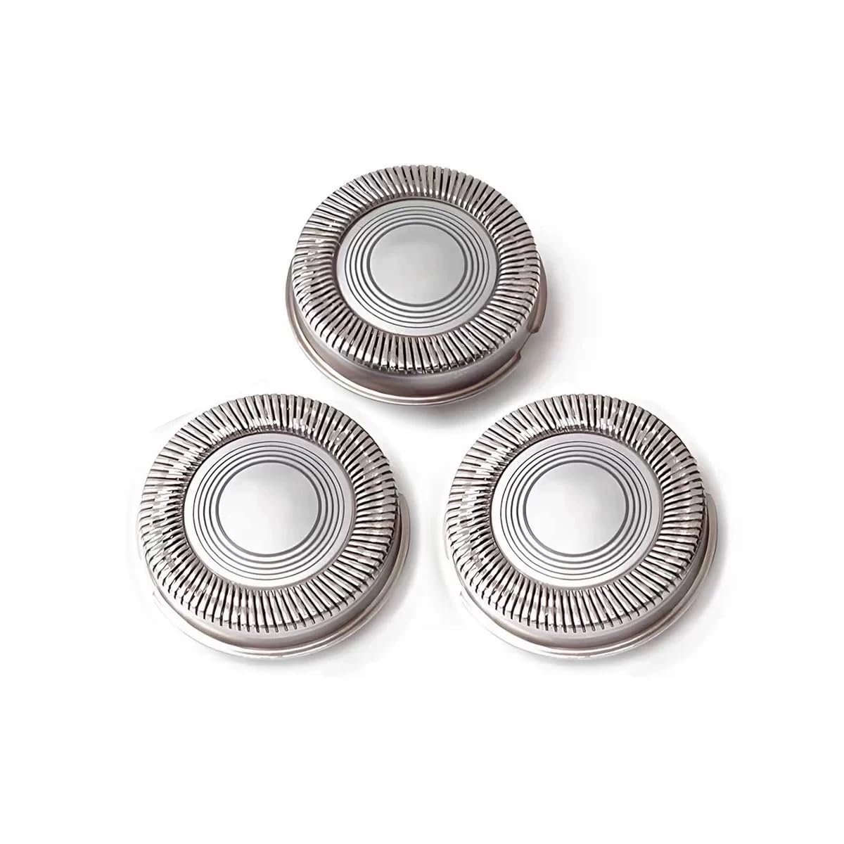 PlayFish SH30 replacement heads close-up for precise shave and easy replacement.