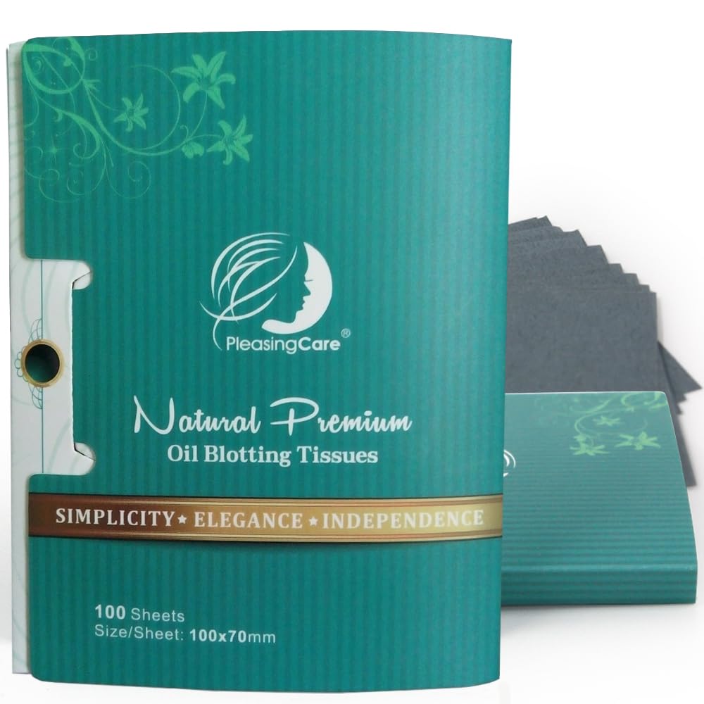 PleasingCare premium blotting paper dispenser for on-the-go shine control