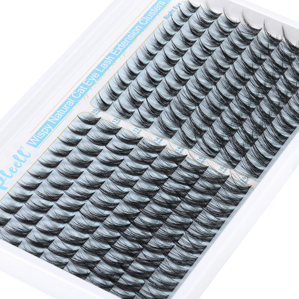 Pleell 176-piece kit offers versatile options for different eye shapes.