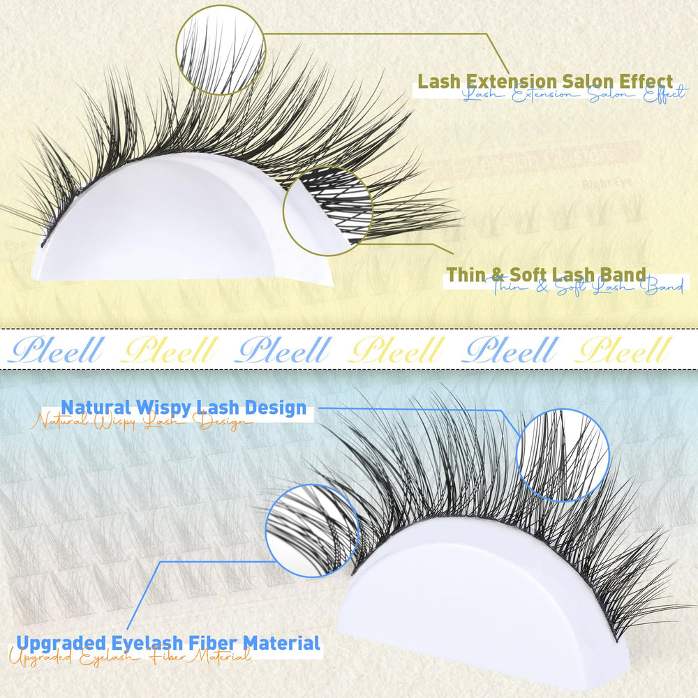 Pleell DIY lash extension kit for easy at-home applications.