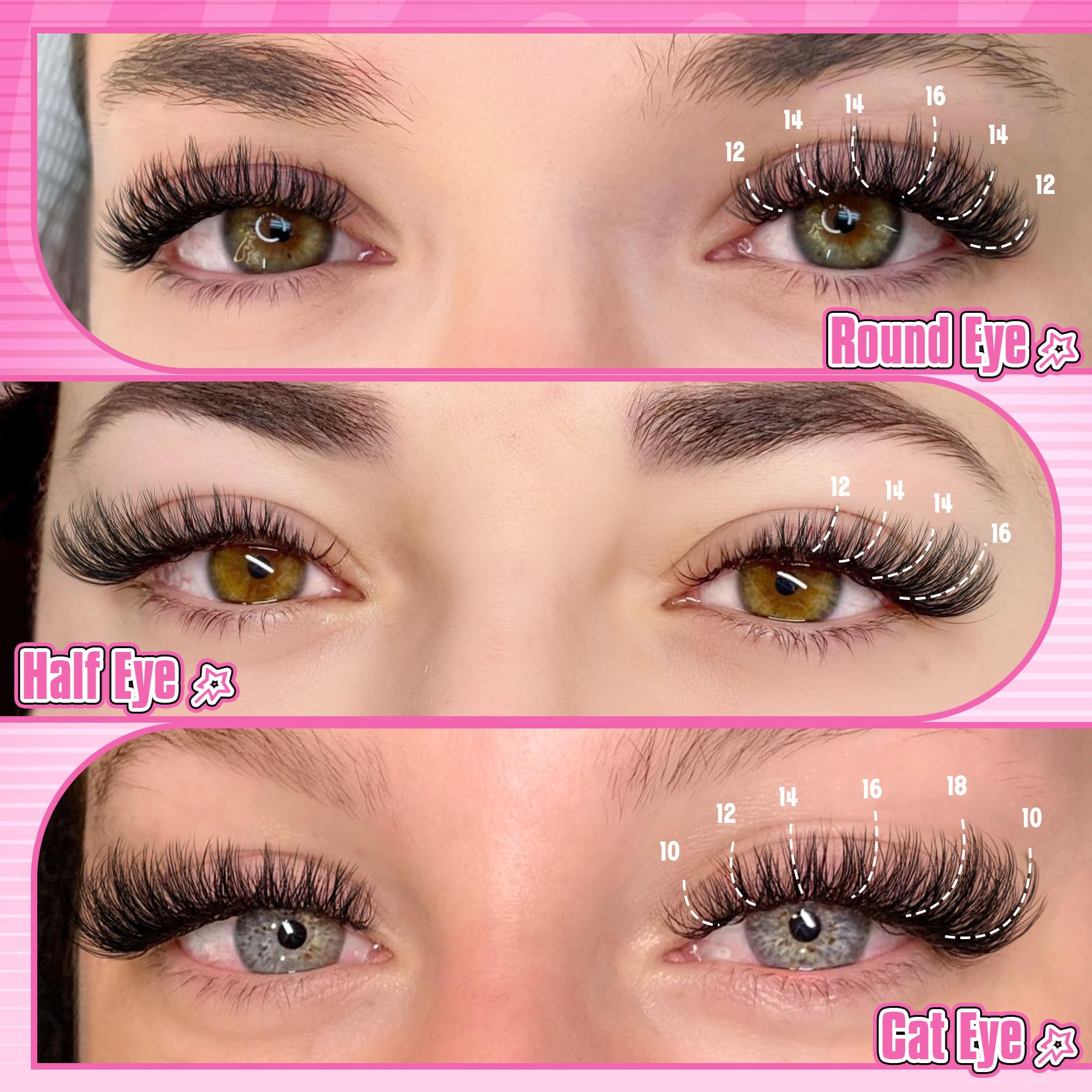 Pleell Lash Bond and Remover included for secure lash removal.