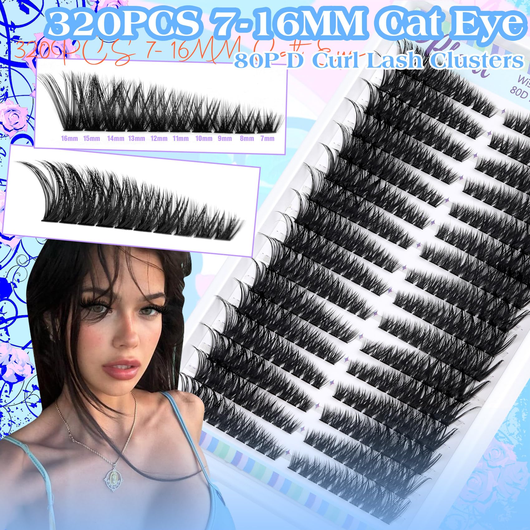 Pleell Lash Clusters soft-band precision for seamless blending with natural lashes