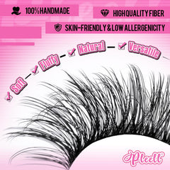 Pleell precision lash tweezers included for accurate placement.