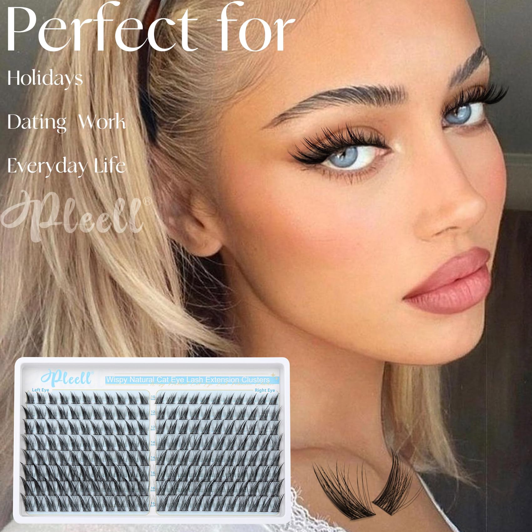 Pleell lashes are reusable up to 3-5 times with care.