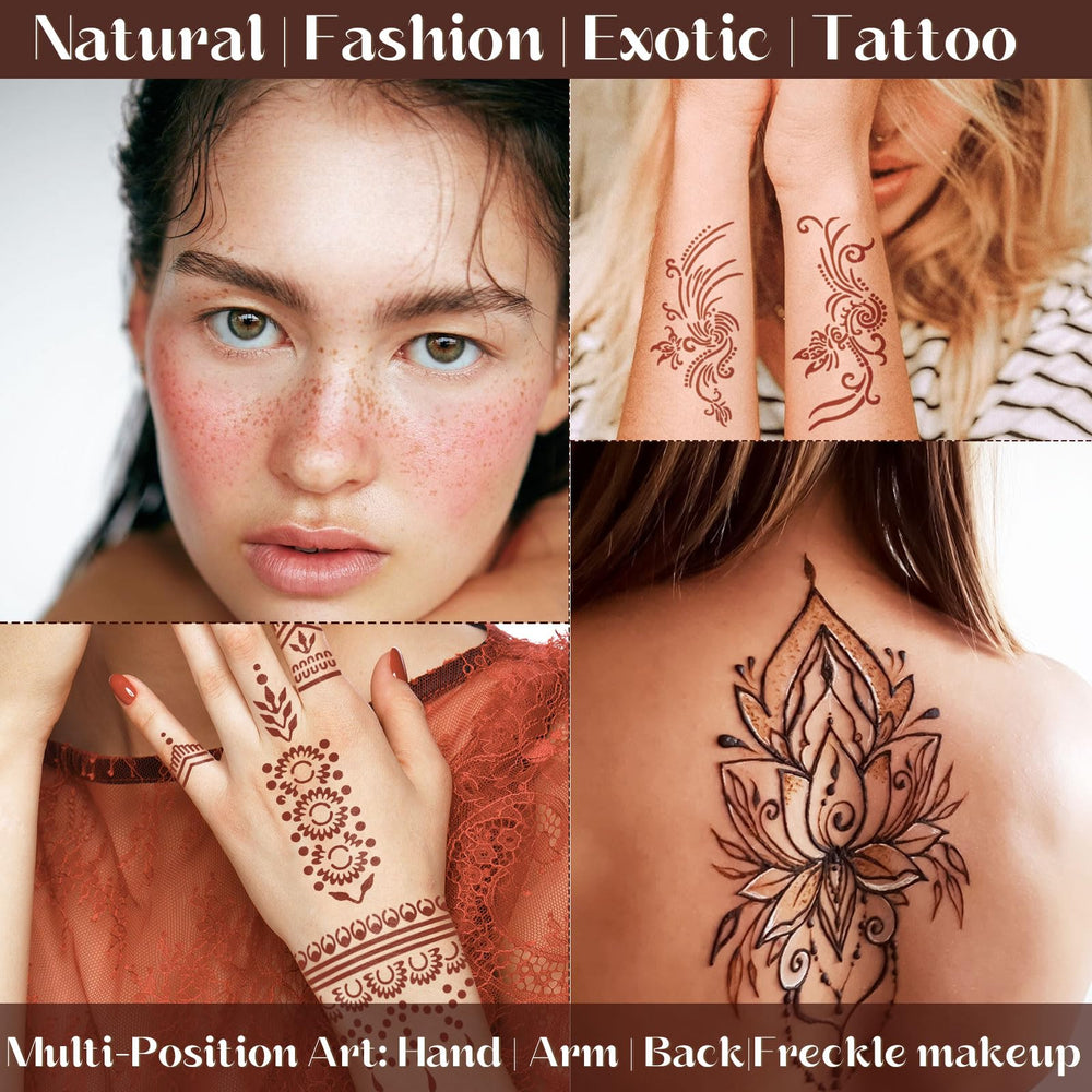 PllusJoys plantillas reutilizables para tatuaje con resultados detallados