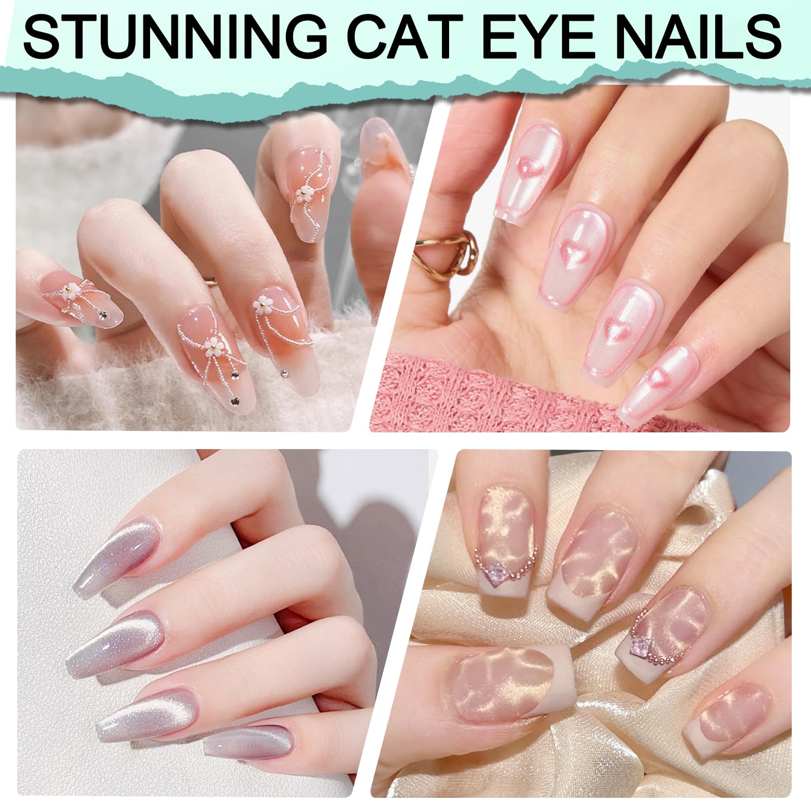 Plman beginner friendly kit enables professional looking cat eye results at home.