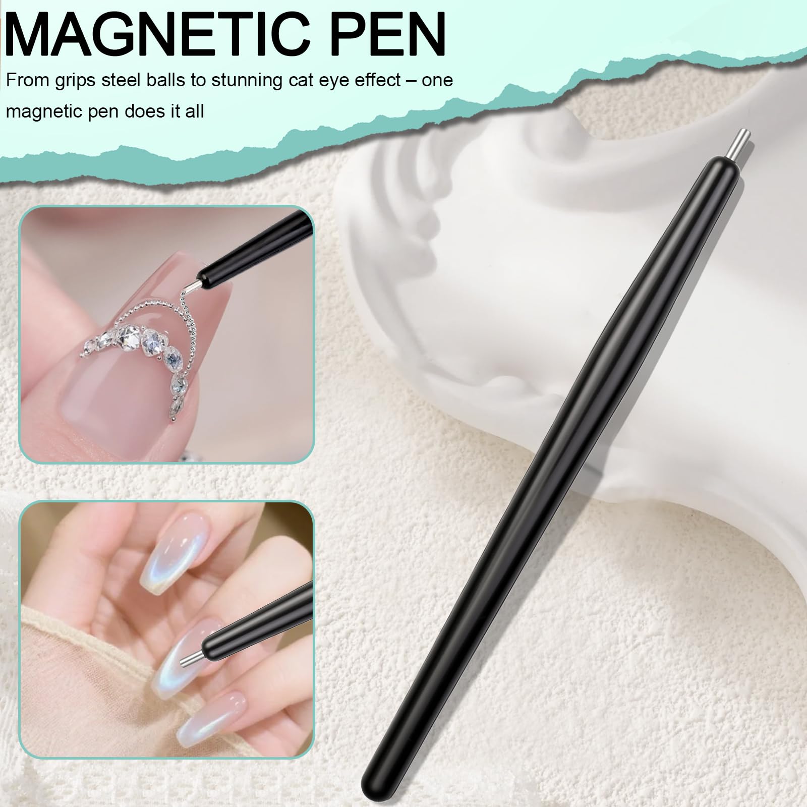 Plman ergonomic cat eye pen with balanced handle helps comfortable use.