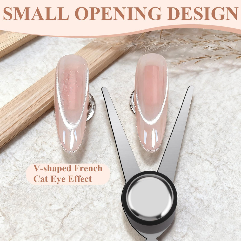 Plman imán ojo-gato arte-uñas-en-casa: crea looks de salón en casa.