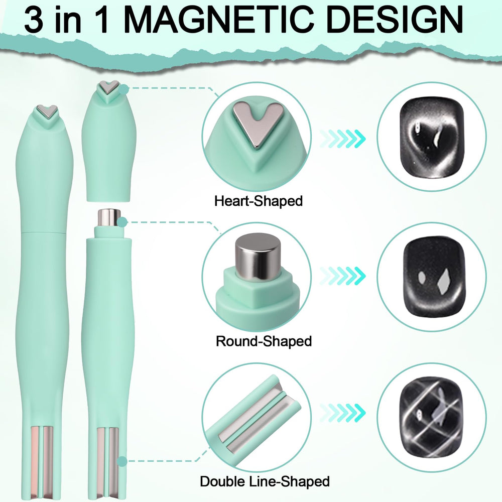 Plman steel ball magnetic pen delivers smooth control for detailed magnet designs.