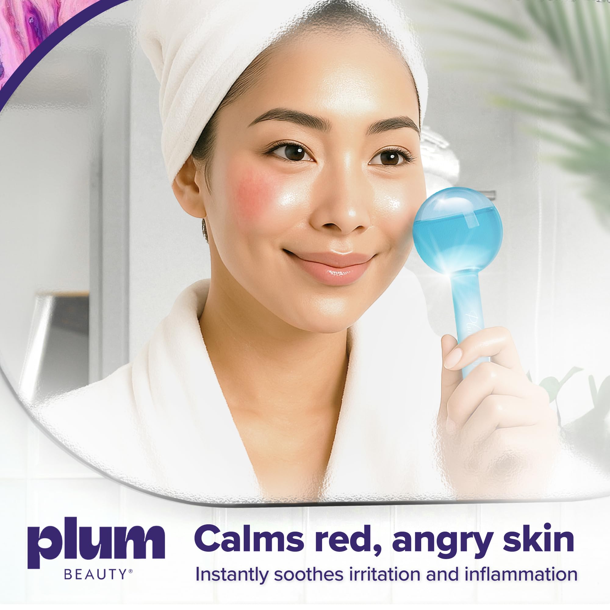 Uso en casa con Plum Beauty para cuidado facial diario.