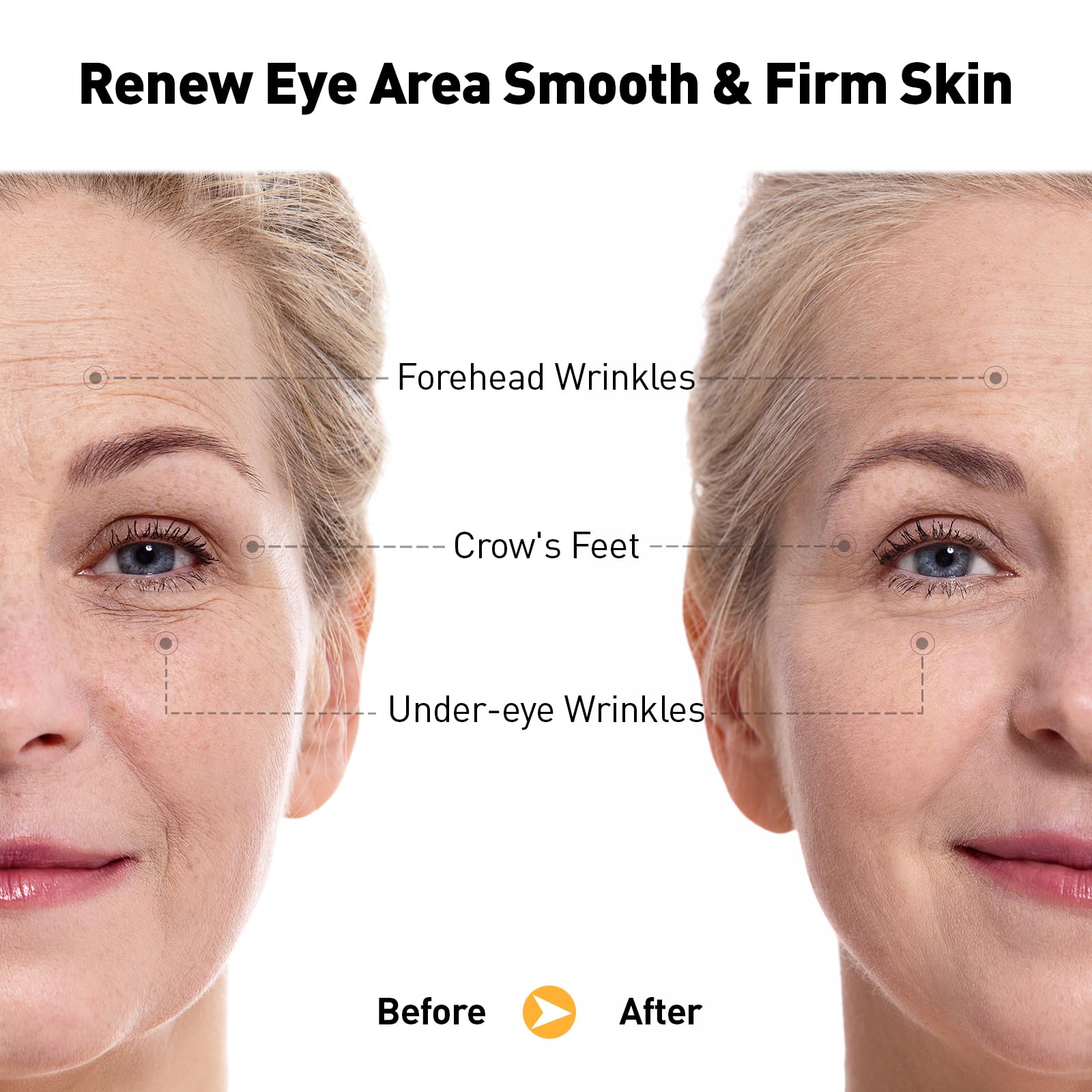 plus1herolabs crema de ojos retinol con niacinamida y fermentos para una apariencia uniforme
