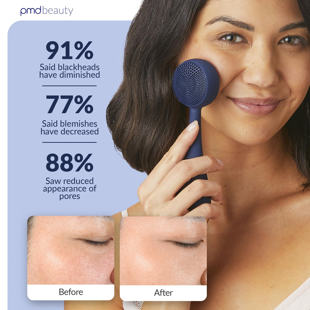 PMD Clean four customizable modes adapt cleansing to skin type and preference