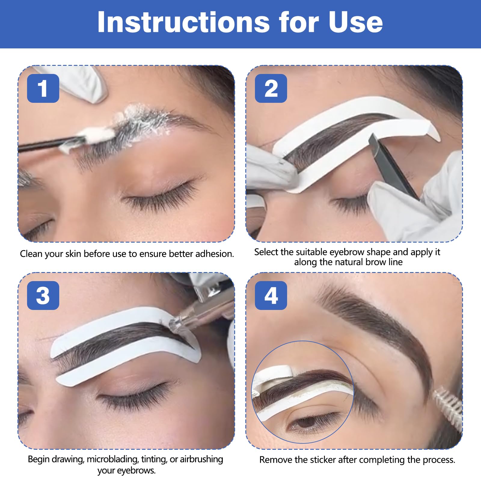 PMUBEAUTY cinta mapeo cejas: precisión sin esfuerzo para microblading.