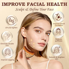 Pnctho face massage brush closeup on dry skin use.
