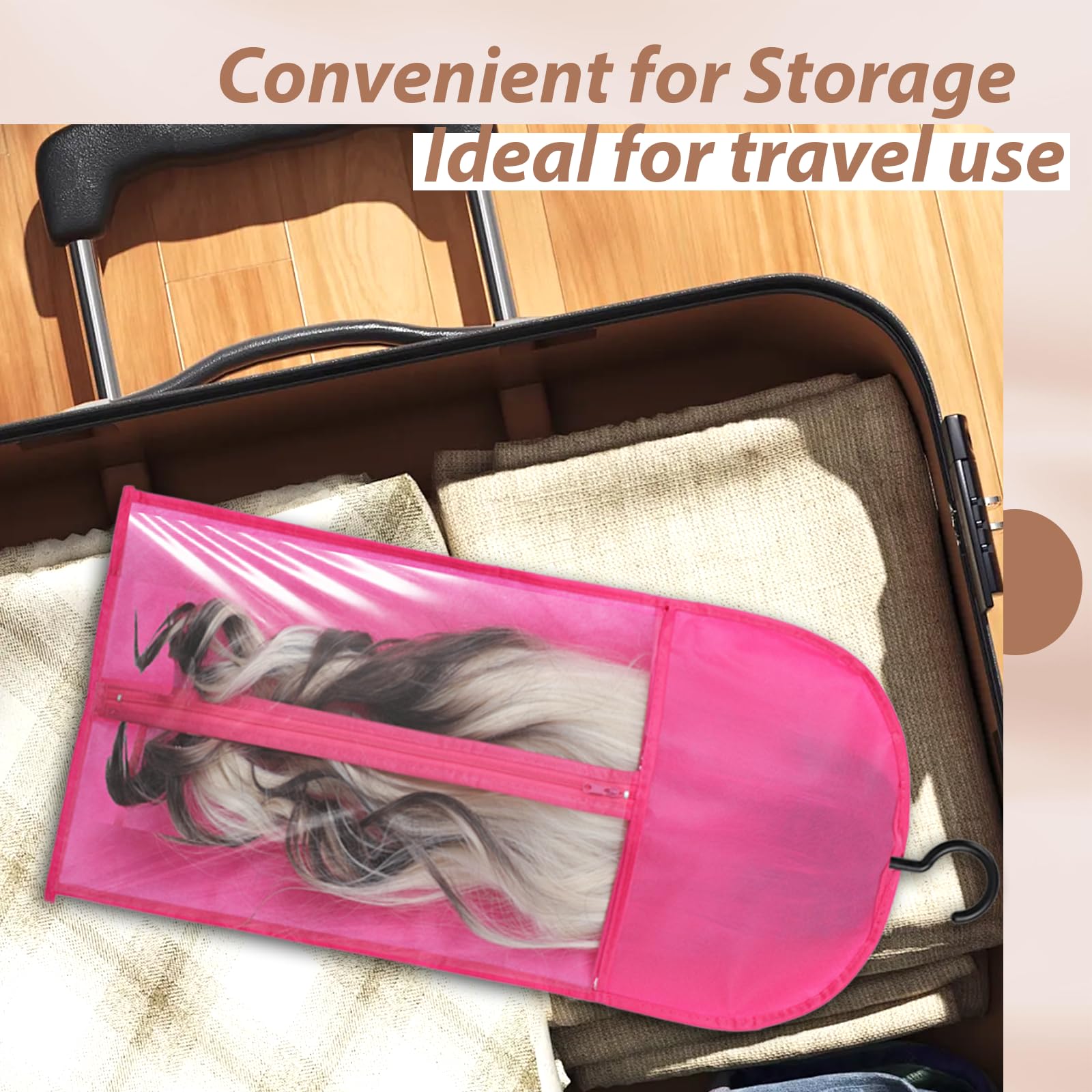 PNHYTUGY travel-friendly bag set ideal for home, salon, or on-the-go.
