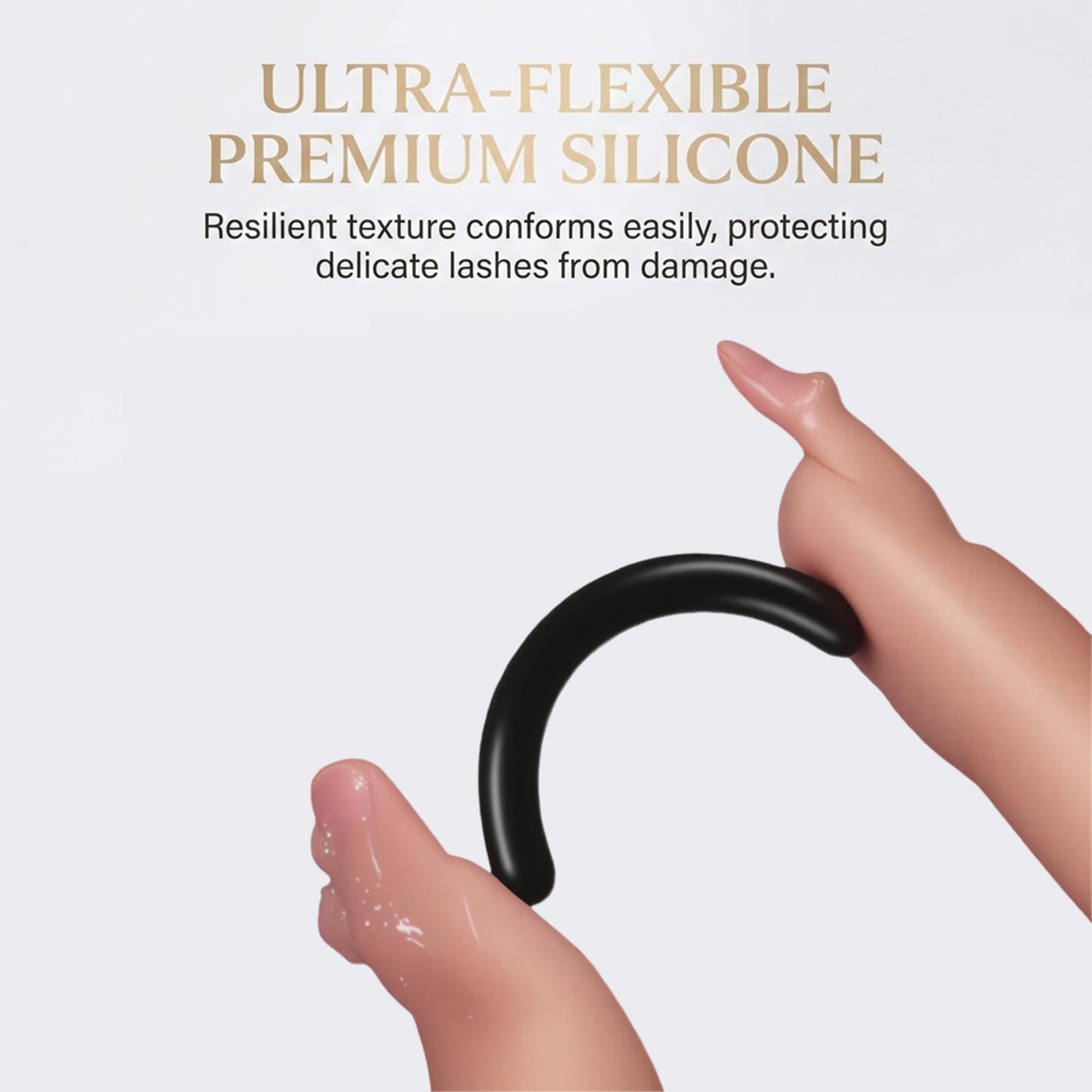 PNXPTAA elastic silicone durability showcases long-lasting curl support