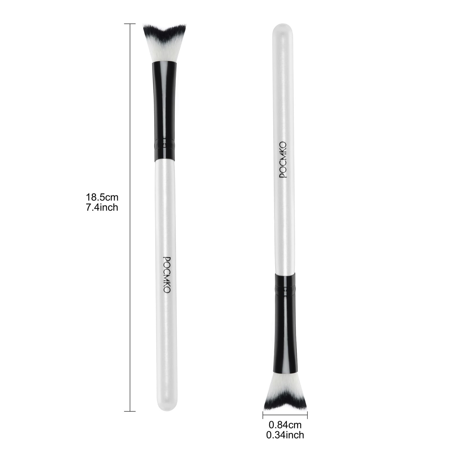 POCMKO lash cleanser brush set of 10 for busy lash studios.