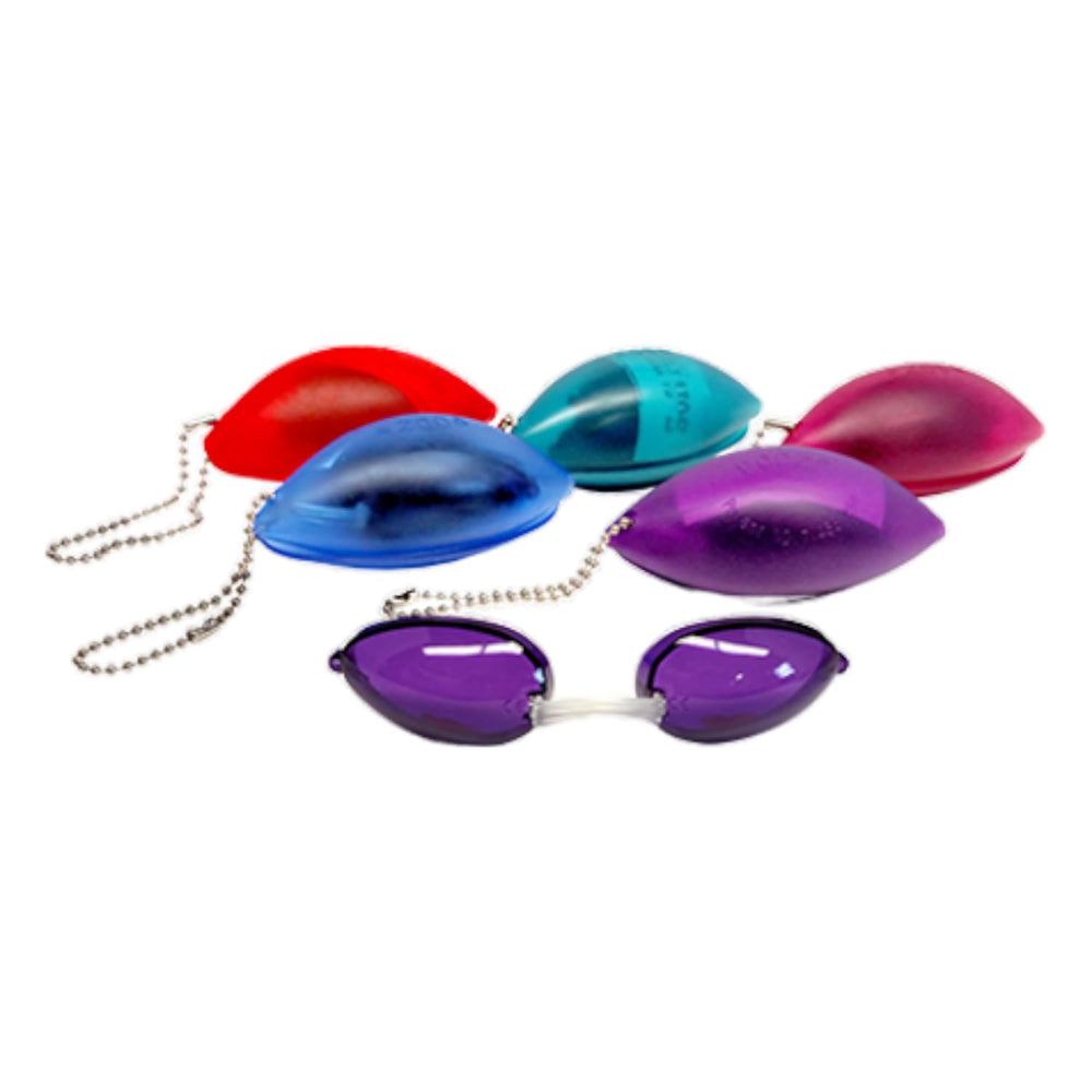 Podz Eyewear Soft Tanning Goggles offer secure fit for comfortable tanning sessions.