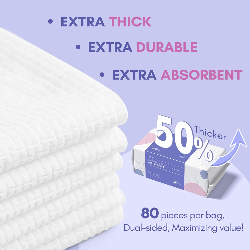 PoeticEHome alta absorción para limpiar rostro con menos pasadas
