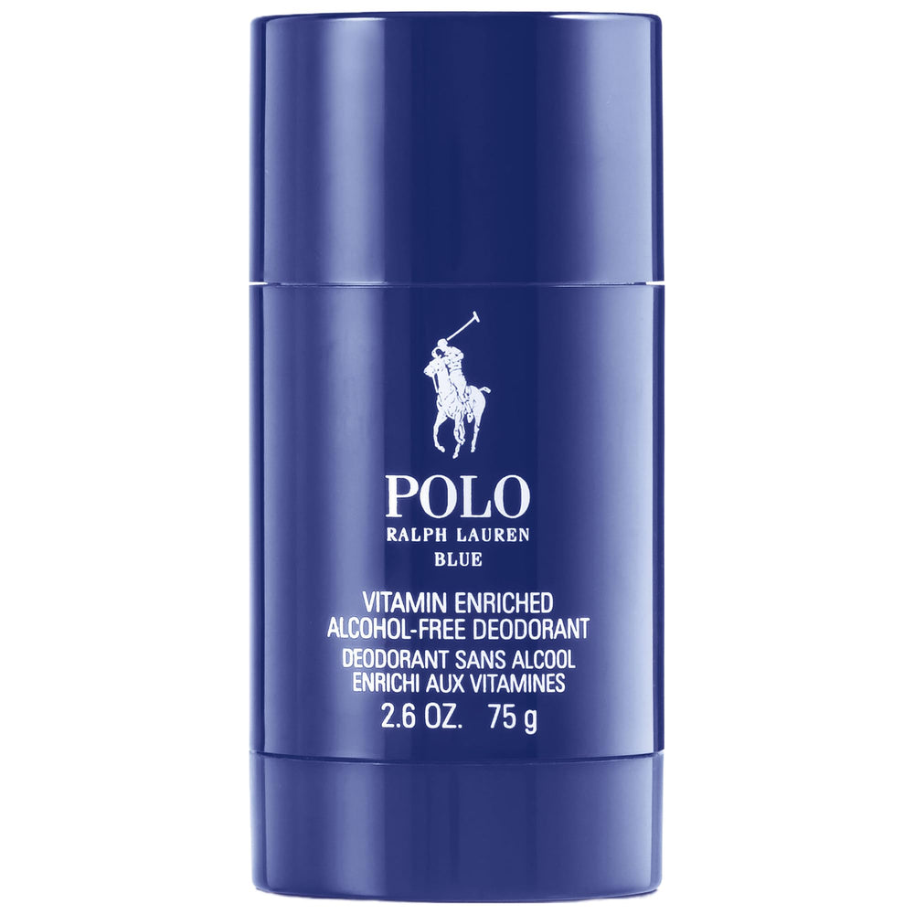 Polo Blue Ralph Lauren deodorant stick for men, long-lasting freshness for daily use.