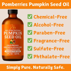 Aplicación de aceite Pomberries para masaje del cuero cabelludo y nutrición capilar
