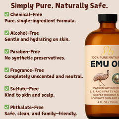 Pomberries Emu Oil para uñas suaves y fortalecidas con uso regular.