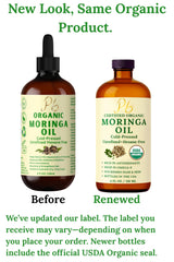 Pomberries Aceite de Moringa, muestra de antioxidantes para un aspecto radiante
