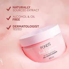POND’S Antioxidants formula in gel boosts defense against environmental stress for radiant skin.