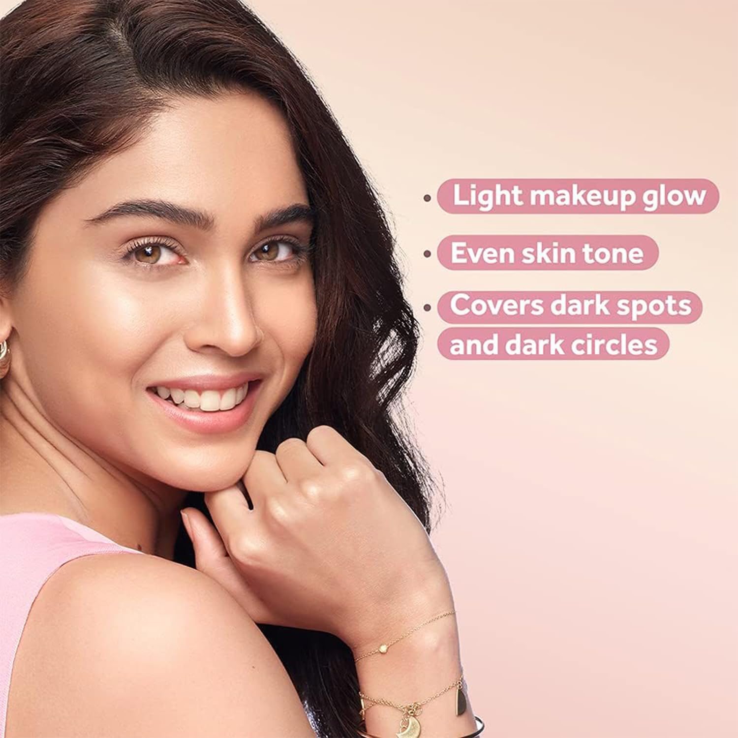 POND'S BB+ crema Ivory, efecto natural y ligero en la piel.