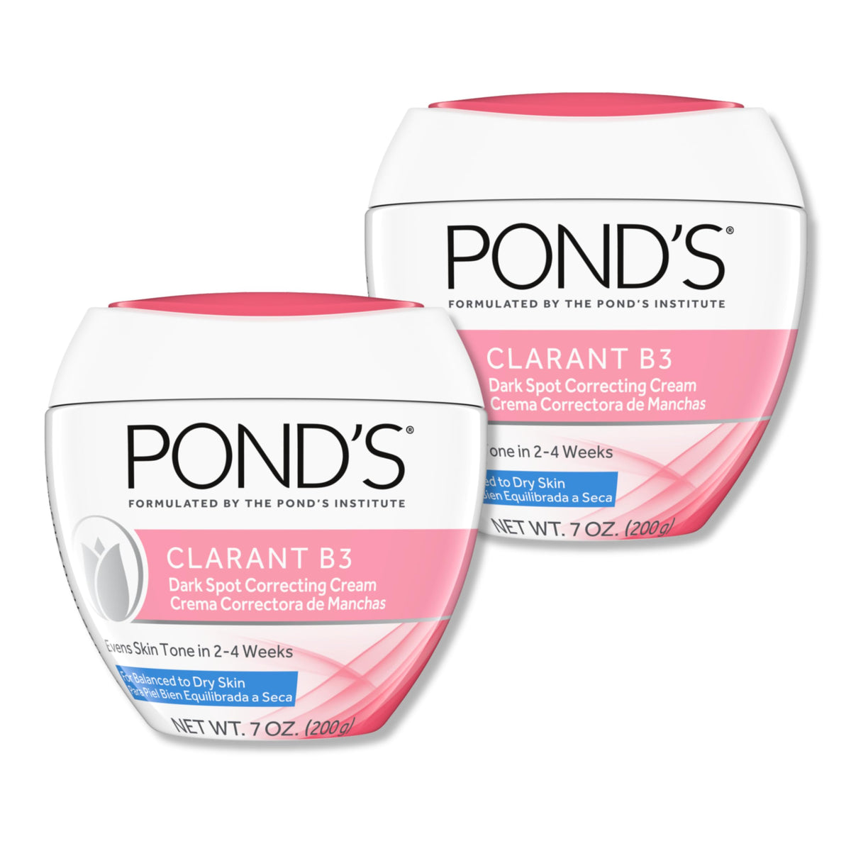 POND'S Clarant B3 crema facial para piel seca hidrata y suaviza