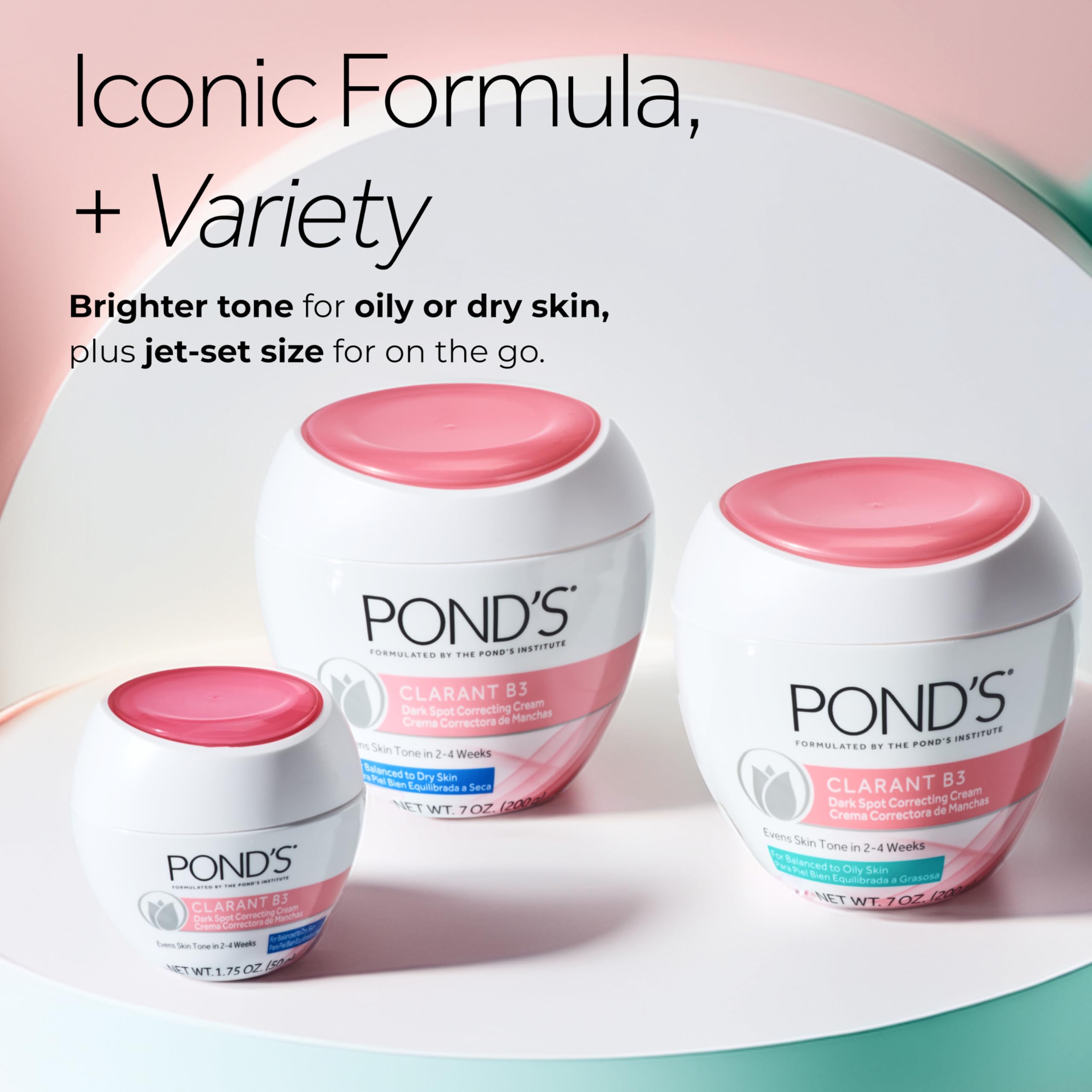 POND'S Clarant B3 piel radiante y hidratada para el día