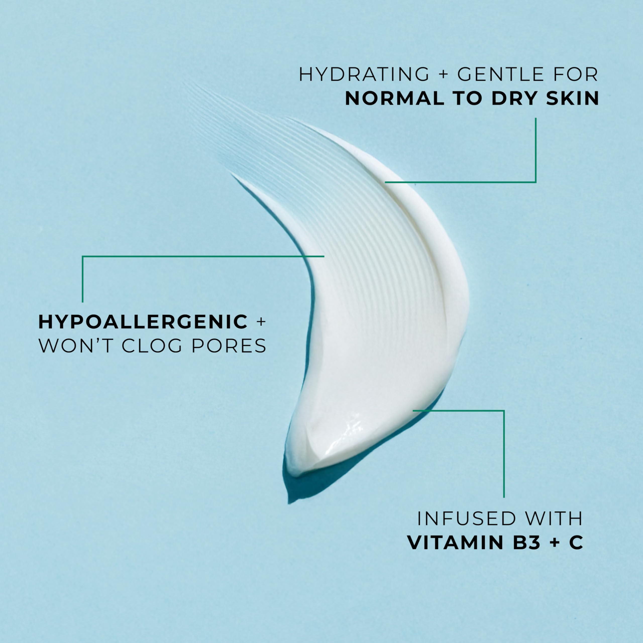 POND'S Clarant B3 textura cremosa ofrece hidratación suave para piel