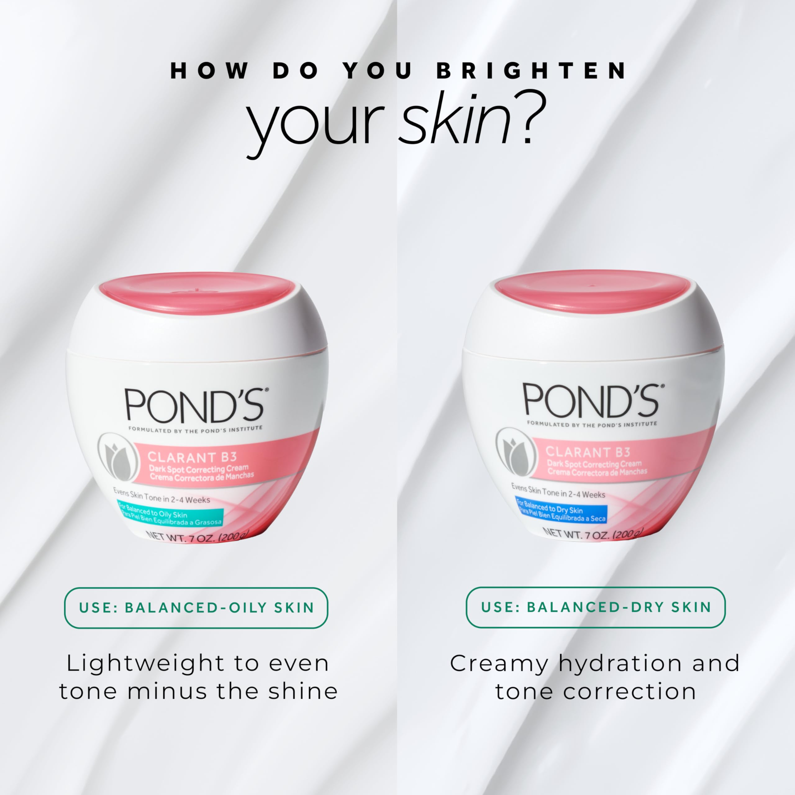 POND'S Clarant B3 uso diario para piel suave al despertar