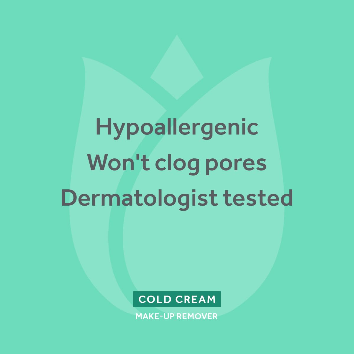 POND'S Cold Cream Cleanser on cotton pad removing makeup gently