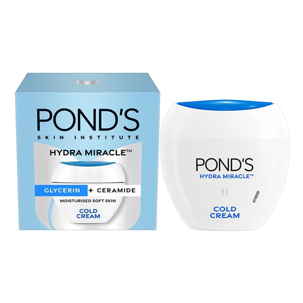 POND'S crema fría hidratante en tarro para uso diario.