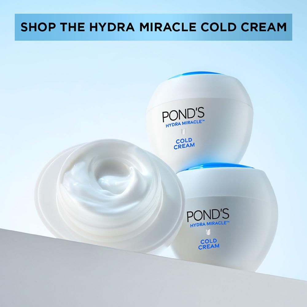 POND'S Cold Cream in morning skincare routine for glow