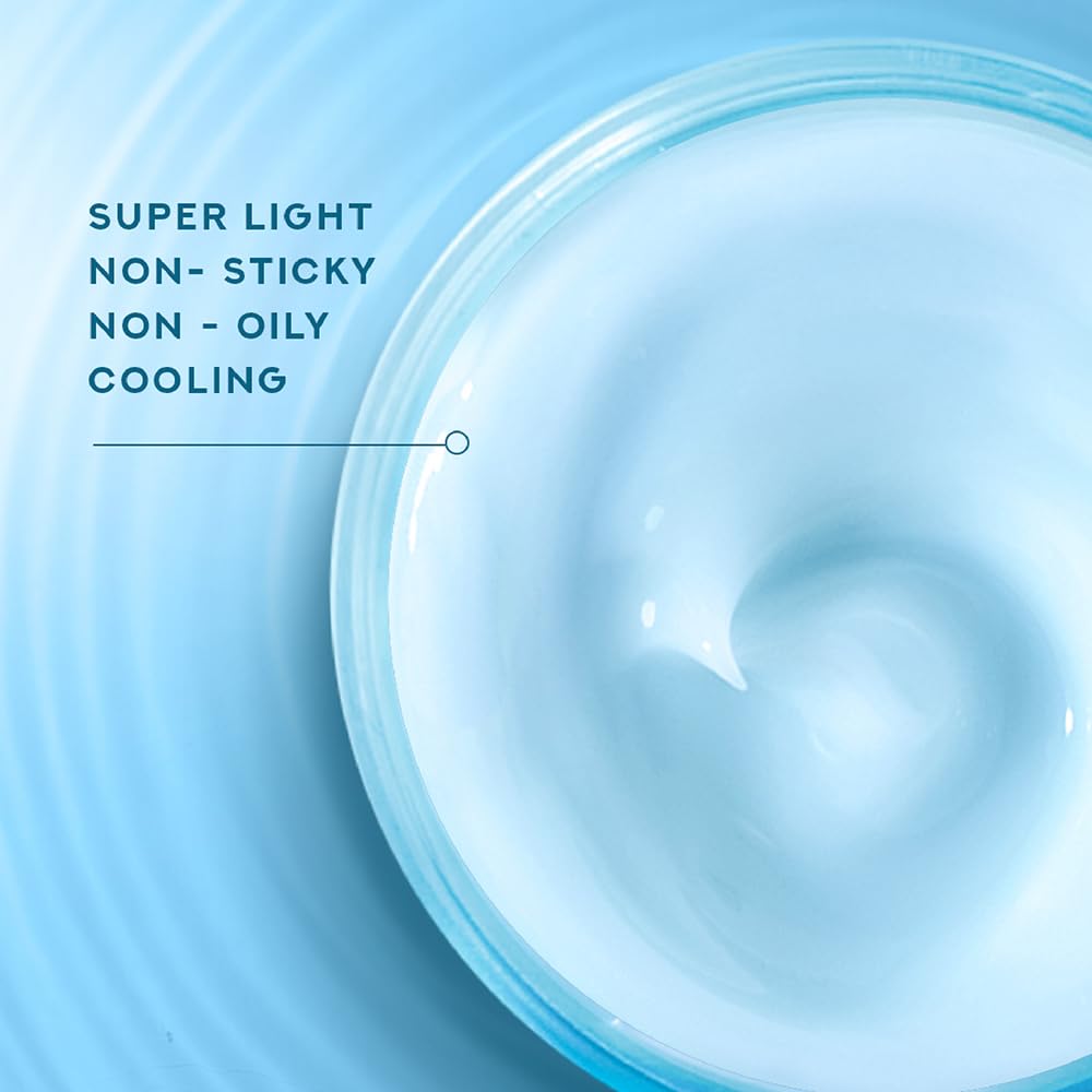 POND'S Super Light Gel absorción rápida en la piel.
