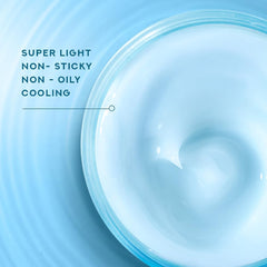 POND'S Super Light Gel absorción rápida en la piel.