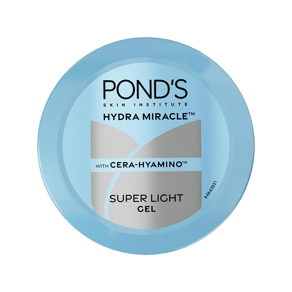 POND'S Super Light Gel frente del producto, hidratación ligera para uso diario.