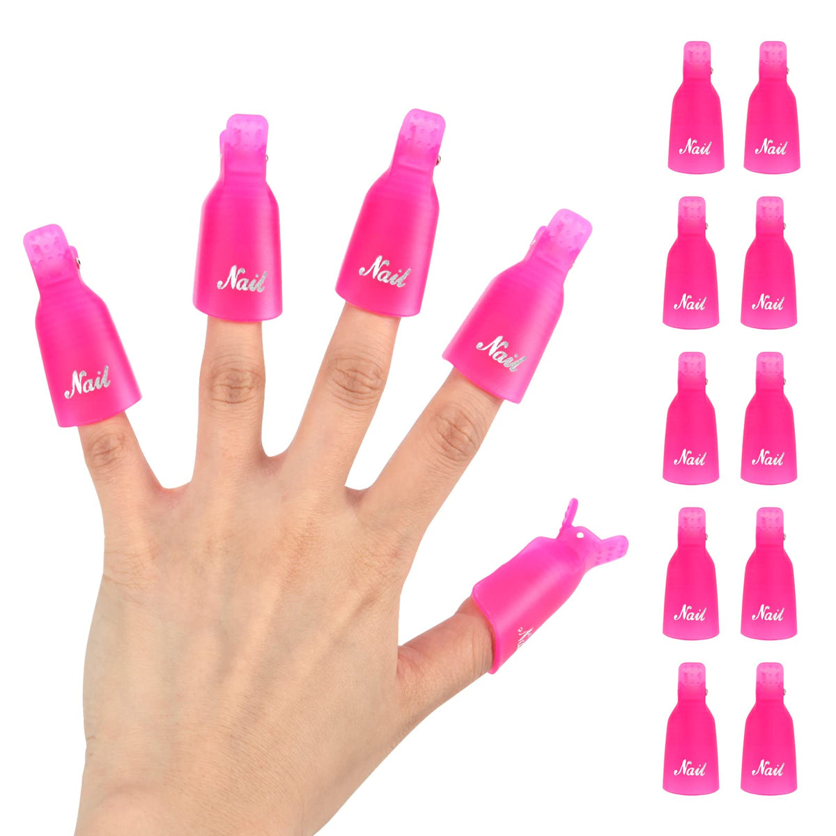 Ponjowl clips cap remover esmalte UV de Ponjowl, retirada segura y rápida