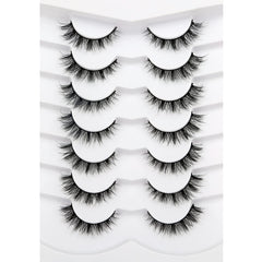 Pooplunch 7-pair lashes in premium packaging for easy storage and ready wear.