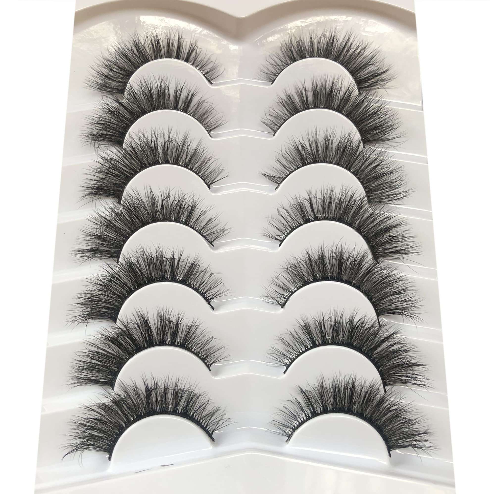 Pooplunch 8D silk lashes cat-eye wing for brighter eyes.